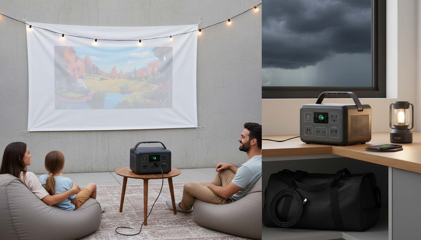 Portable Power Stations for Home Use: Everyday Convenience and Emergency Preparedness